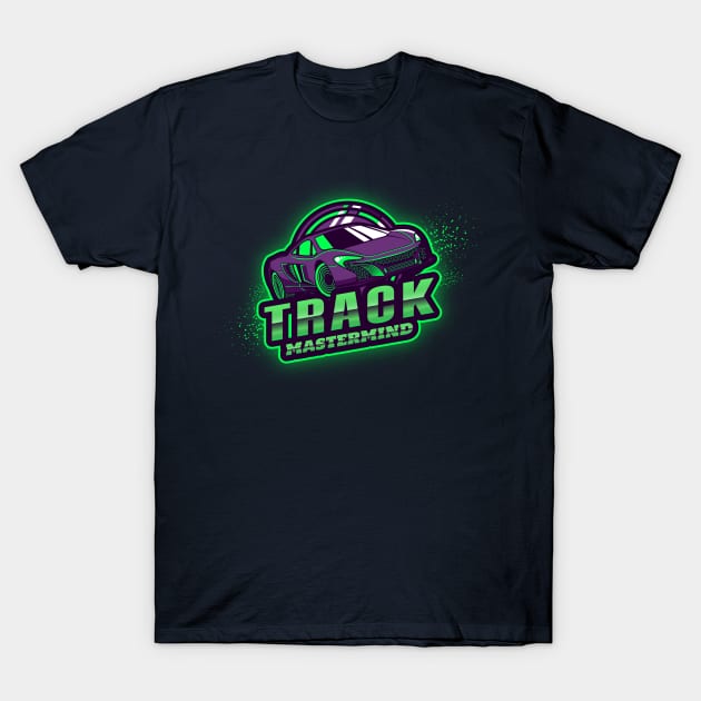 Track Mastermind – Auto Car Race Gaming T-Shirt by Sports & Fitness Wear